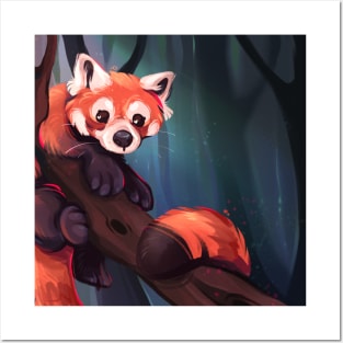 Red Panda Posters and Art